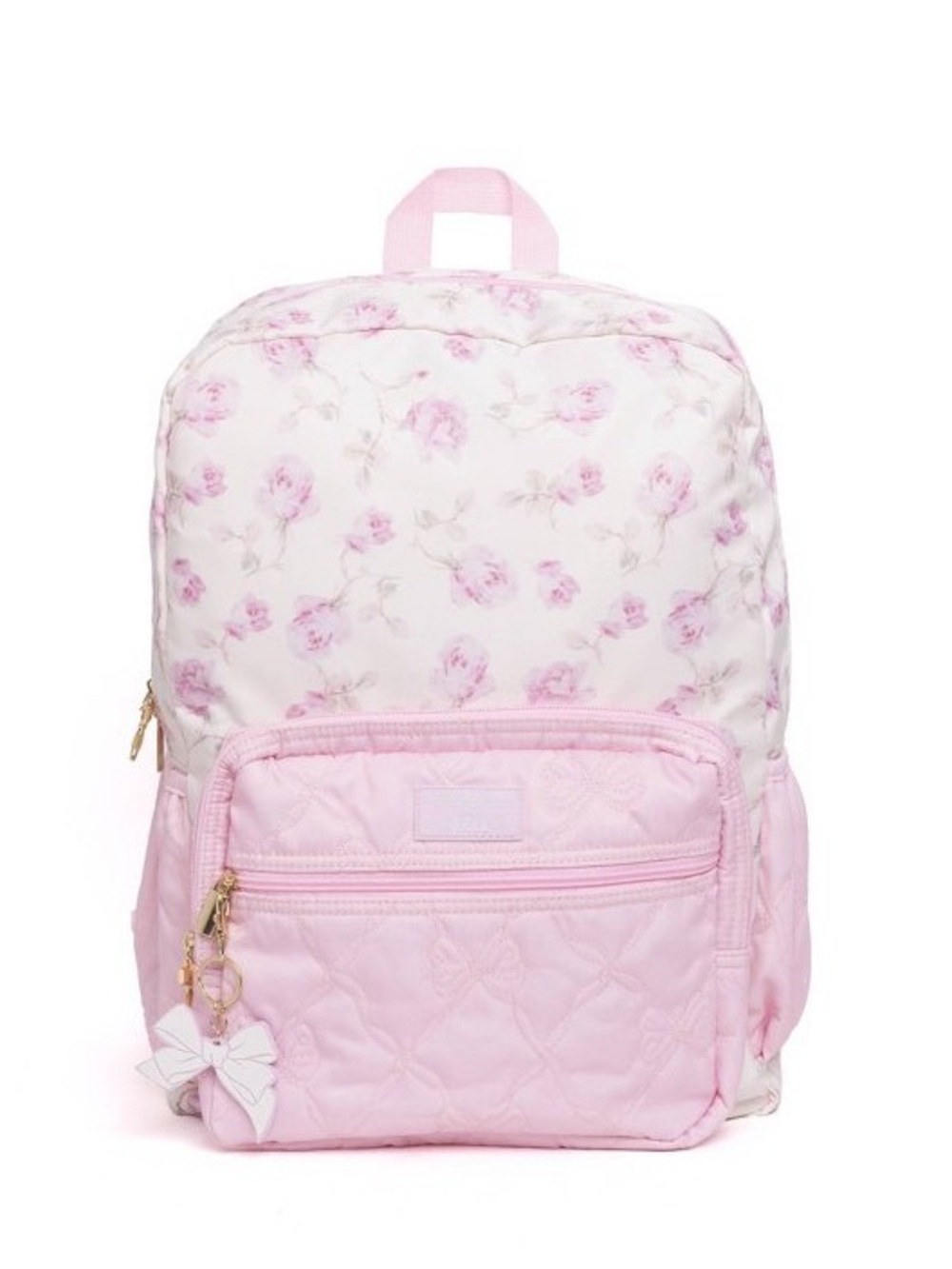 IN-HAND | LoveShackFancy x Target Yoobi Ribbon Rosa Backpack Sterling Dusk - Picture 7 of 13